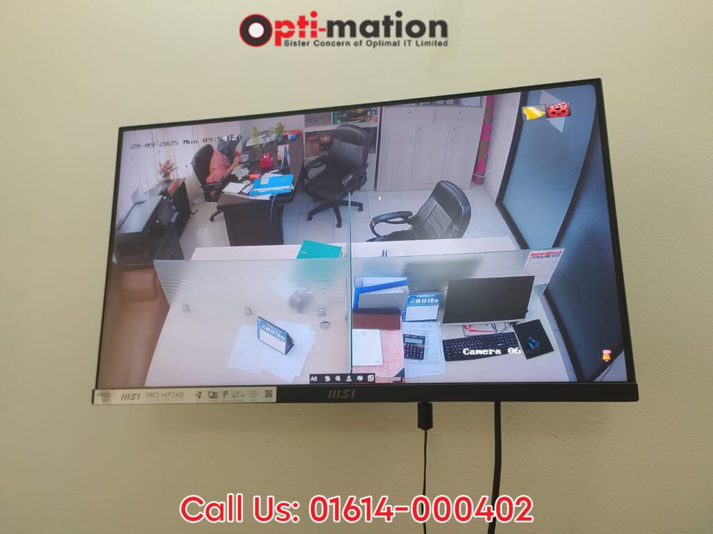 Modern Hikvision CCTV Surveillance for Dhanmondi Corporate Office by Optimationbd 2 Optimationbd 2