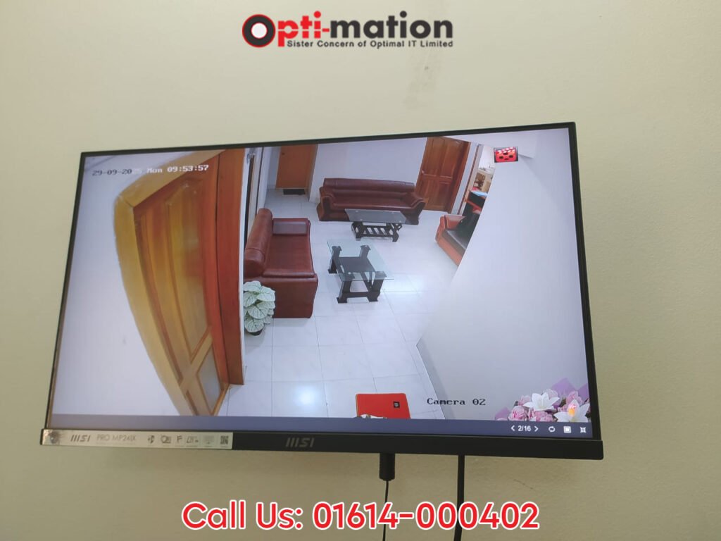 Modern Hikvision CCTV Surveillance for Dhanmondi Corporate Office by Optimationbd 3 Optimationbd 3