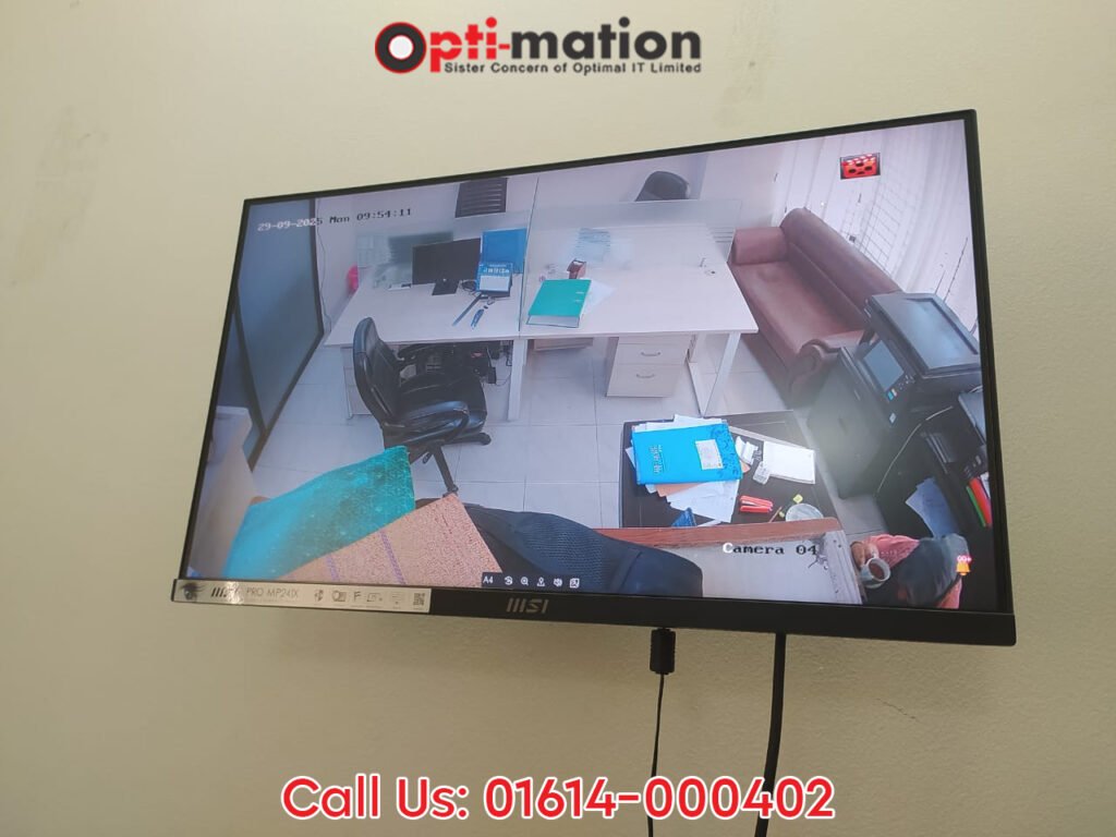 Modern Hikvision CCTV Surveillance for Dhanmondi Corporate Office by Optimationbd 5 Optimationbd 5