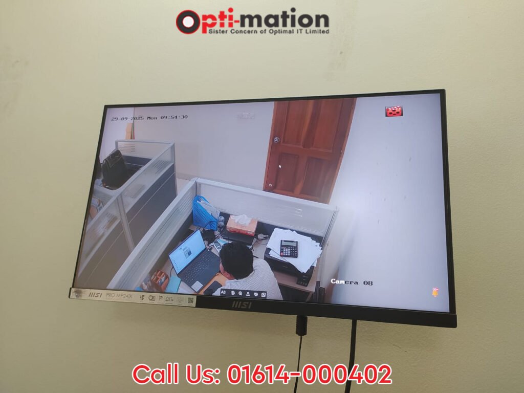 Modern Hikvision CCTV Surveillance for Dhanmondi Corporate Office by Optimationbd 6 Optimationbd 6
