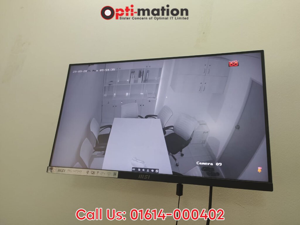 Modern Hikvision CCTV Surveillance for Dhanmondi Corporate Office by Optimationbd 9 Optimationbd 9