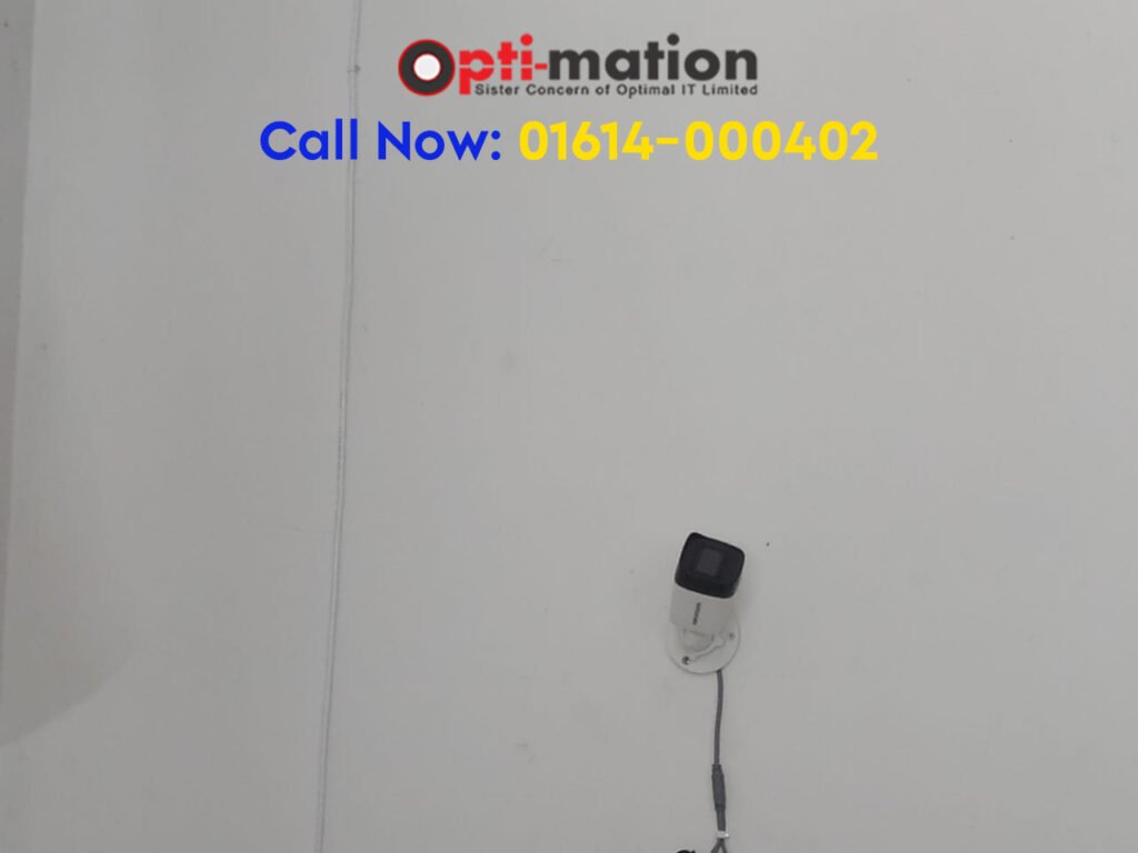 CCTV installation service for entrance parking and rooftop in Dhaka apartments.