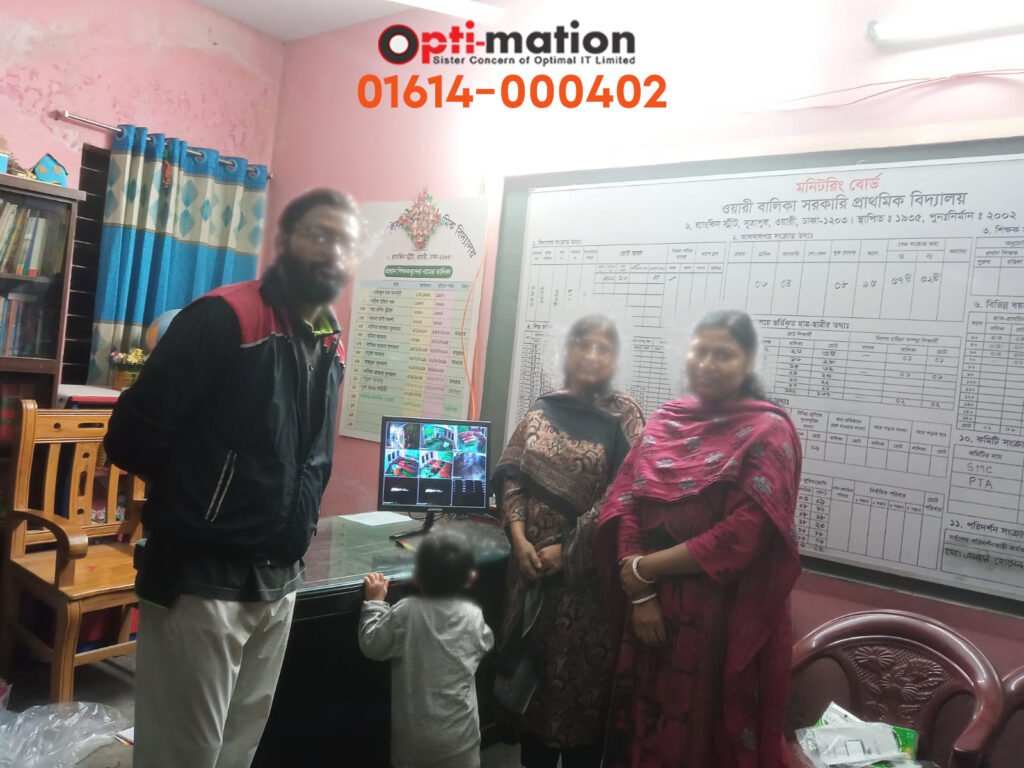 নির্বাচন কমিশনের নির্দেশনা অনুযায়ী ৭৩৩ কেন্দ্রে Dahua ক্যামেরা ইন্সটলেশন প্রোজেক্ট 1 CCTV cameras installed in South City Corporation polling stations 1