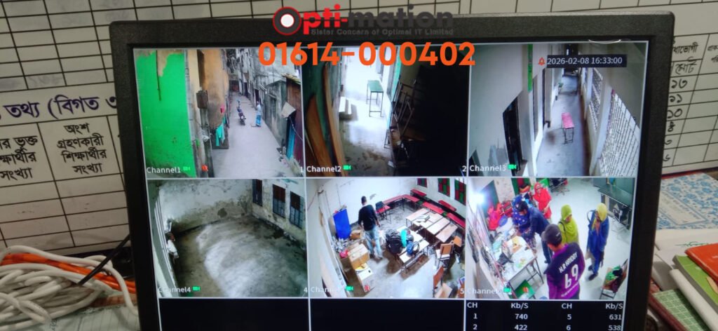 নির্বাচন কমিশনের নির্দেশনা অনুযায়ী ৭৩৩ কেন্দ্রে Dahua ক্যামেরা ইন্সটলেশন প্রোজেক্ট 15 CCTV cameras installed in South City Corporation polling stations 15