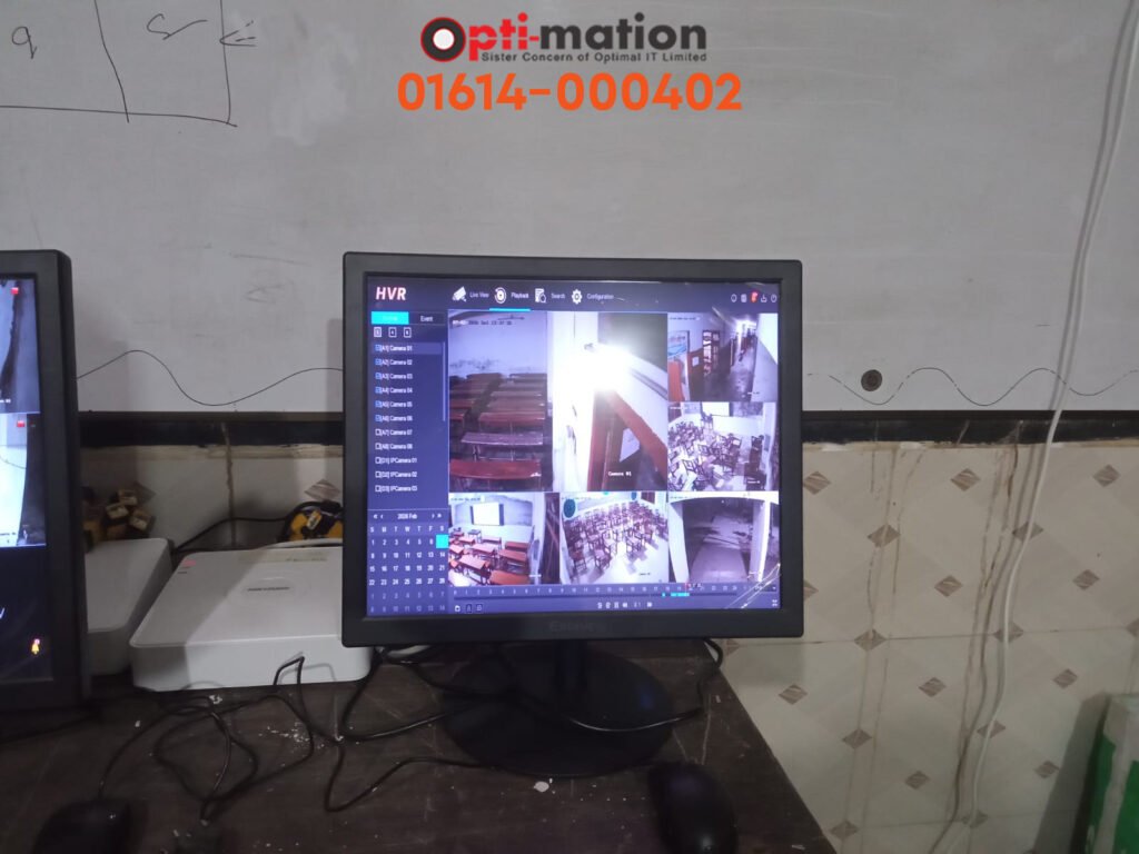 নির্বাচন কমিশনের নির্দেশনা অনুযায়ী ৭৩৩ কেন্দ্রে Dahua ক্যামেরা ইন্সটলেশন প্রোজেক্ট 18 CCTV cameras installed in South City Corporation polling stations 18