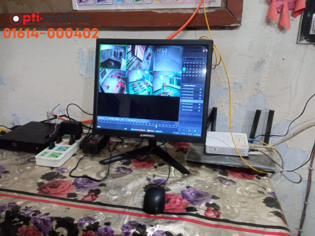 নির্বাচন কমিশনের নির্দেশনা অনুযায়ী ৭৩৩ কেন্দ্রে Dahua ক্যামেরা ইন্সটলেশন প্রোজেক্ট 2 CCTV cameras installed in South City Corporation polling stations 2