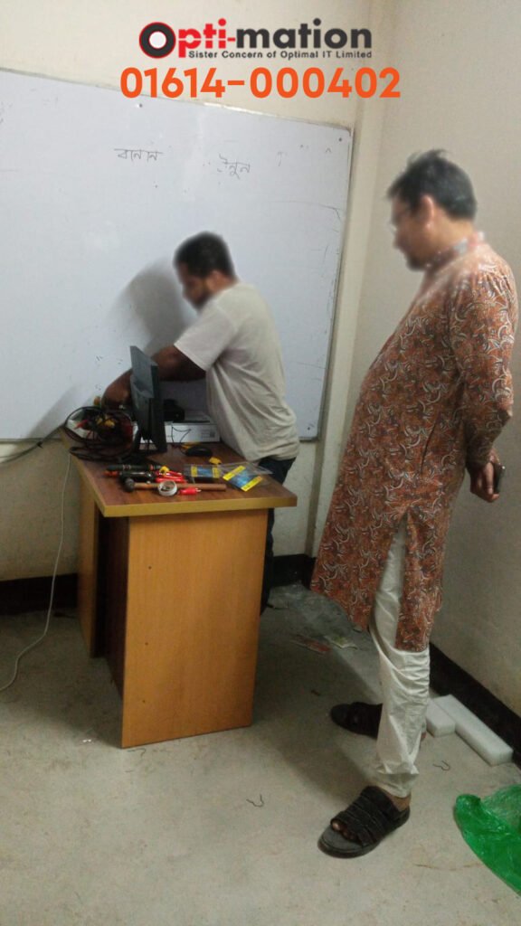 নির্বাচন কমিশনের নির্দেশনা অনুযায়ী ৭৩৩ কেন্দ্রে Dahua ক্যামেরা ইন্সটলেশন প্রোজেক্ট 22 CCTV cameras installed in South City Corporation polling stations 22