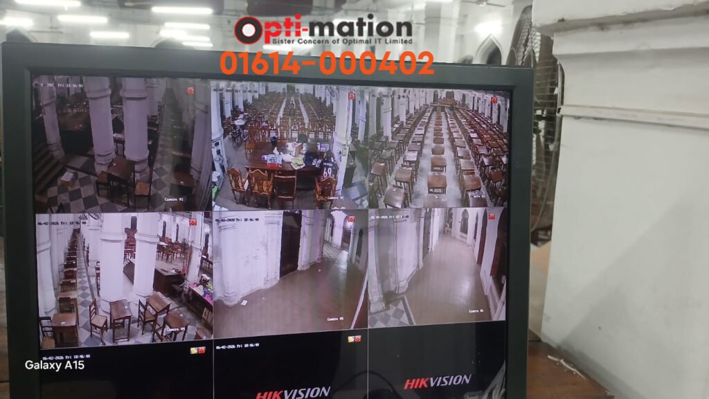 নির্বাচন কমিশনের নির্দেশনা অনুযায়ী ৭৩৩ কেন্দ্রে Dahua ক্যামেরা ইন্সটলেশন প্রোজেক্ট 7 CCTV cameras installed in South City Corporation polling stations 7