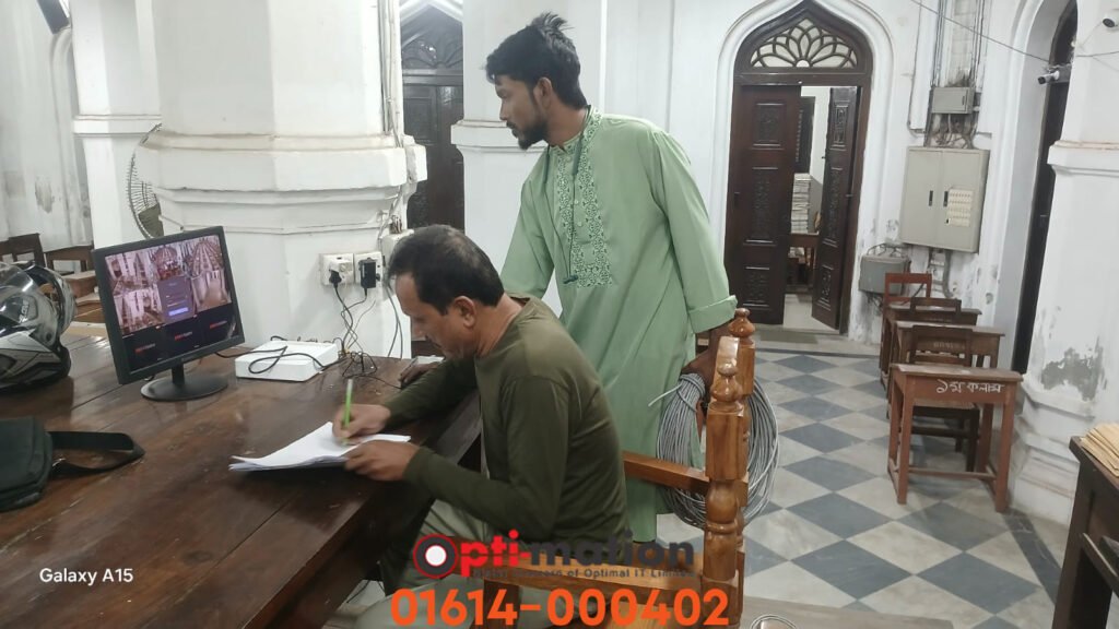 নির্বাচন কমিশনের নির্দেশনা অনুযায়ী ৭৩৩ কেন্দ্রে Dahua ক্যামেরা ইন্সটলেশন প্রোজেক্ট 8 CCTV cameras installed in South City Corporation polling stations 8