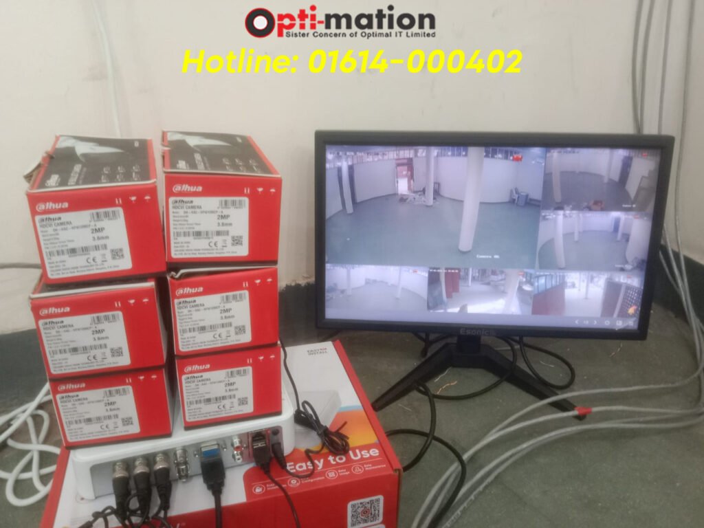 Optimationbd completes installation of modern CCTV cameras in Savar housing project 2 CCTV Installation at Savar housing estate 2
